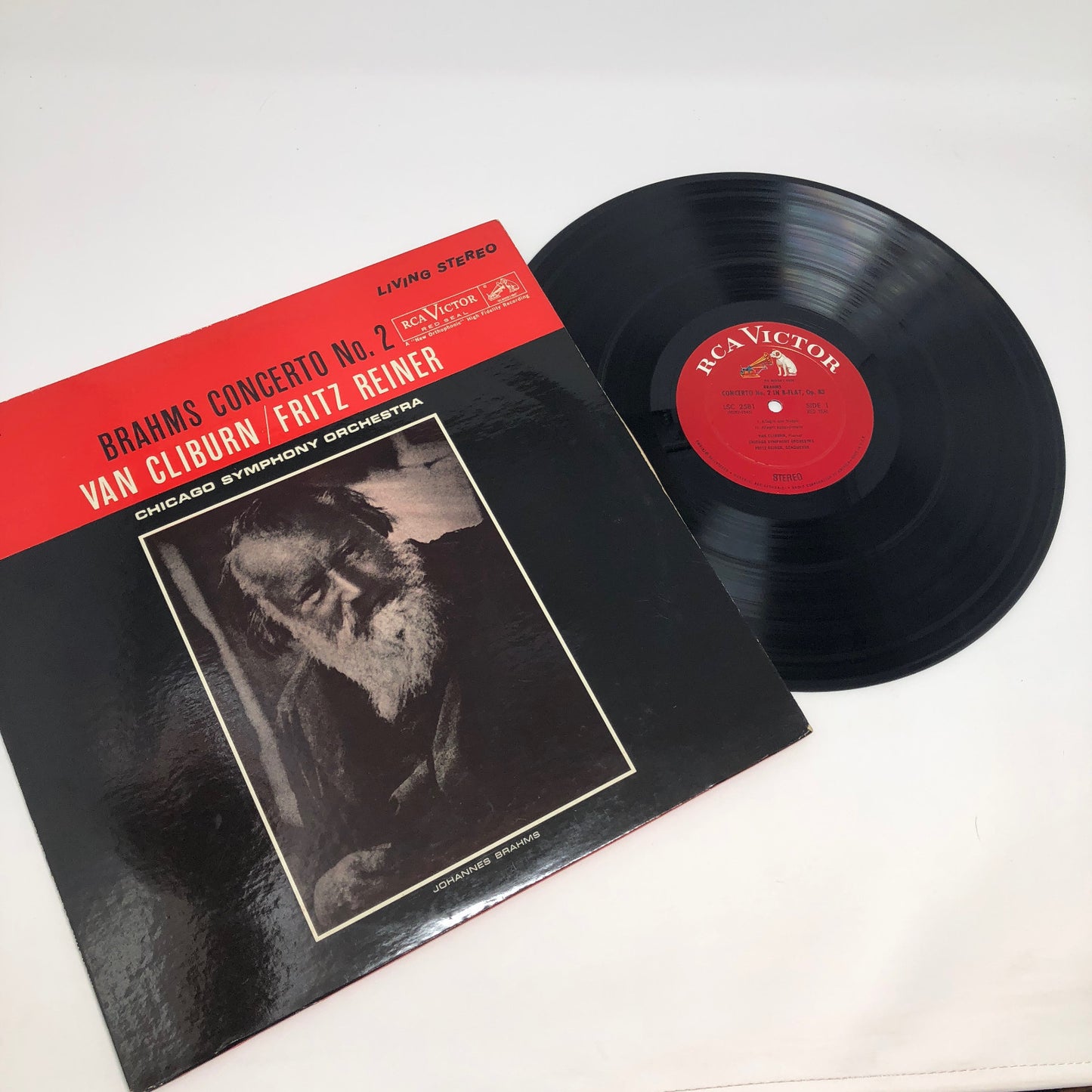 Brahms Concerto No. 2 by Brahms, Van Cliburn, Fritz Reiner, Chicago Symphony Orc