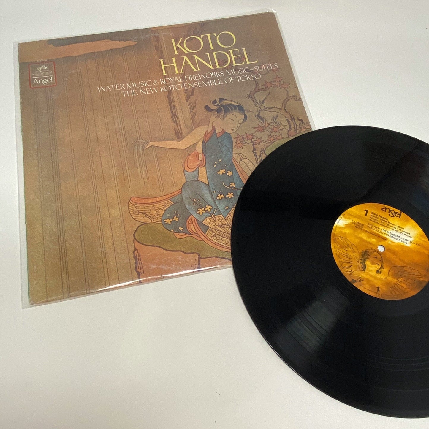 Koto Ensemble Of Tokyo HANDEL Vinyl LP Record VG