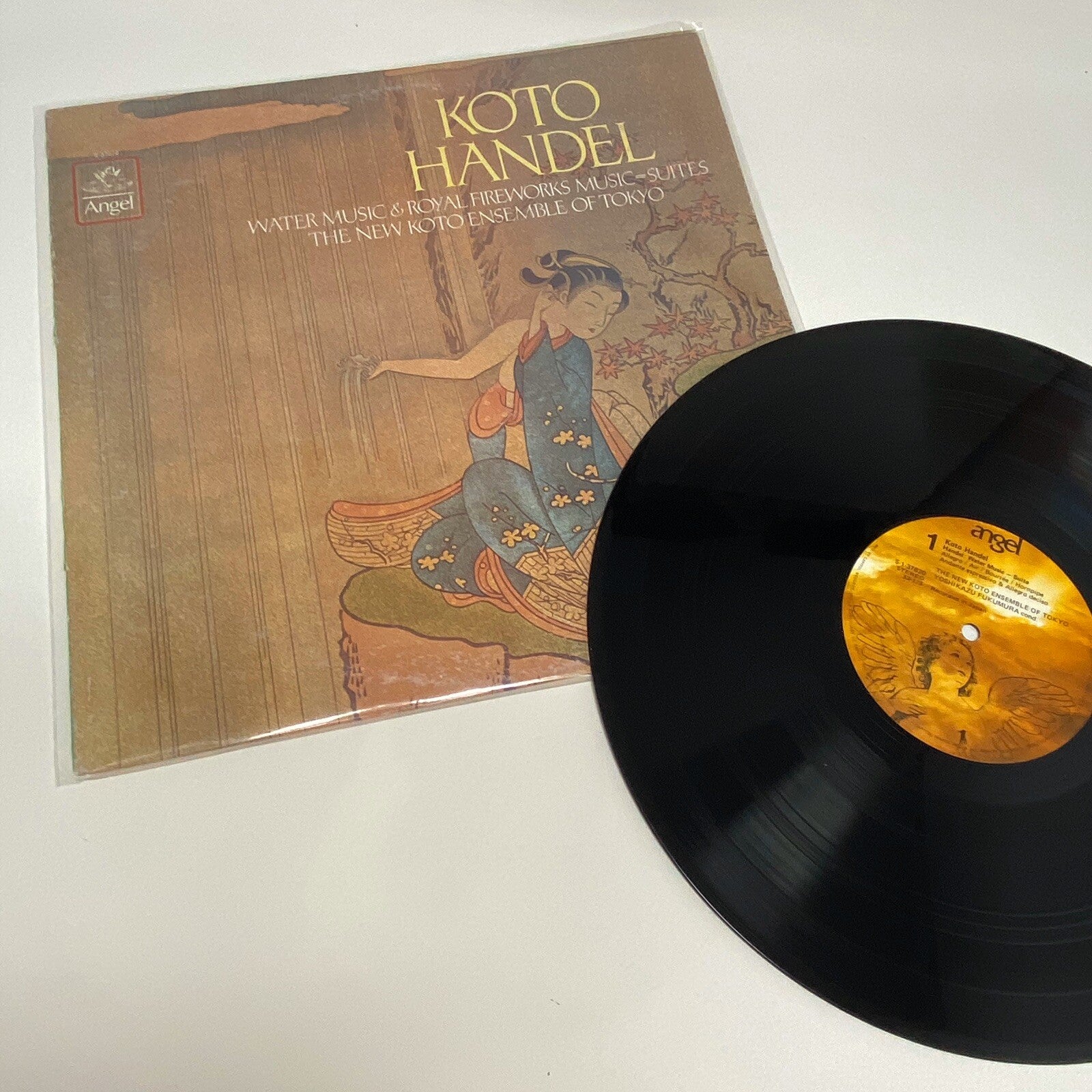Koto Ensemble Of Tokyo HANDEL Vinyl LP Record VG