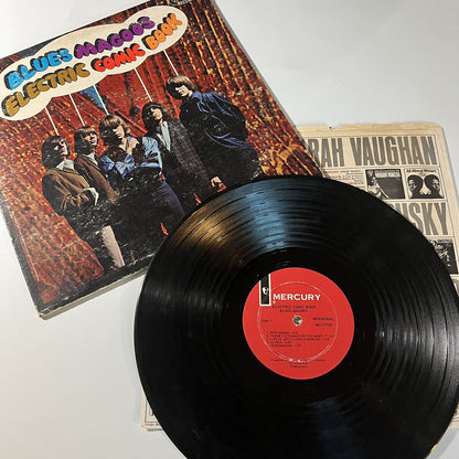 Electric Comic Book BLUES MAGOOS Vinyl LP Record MONO G+/VG