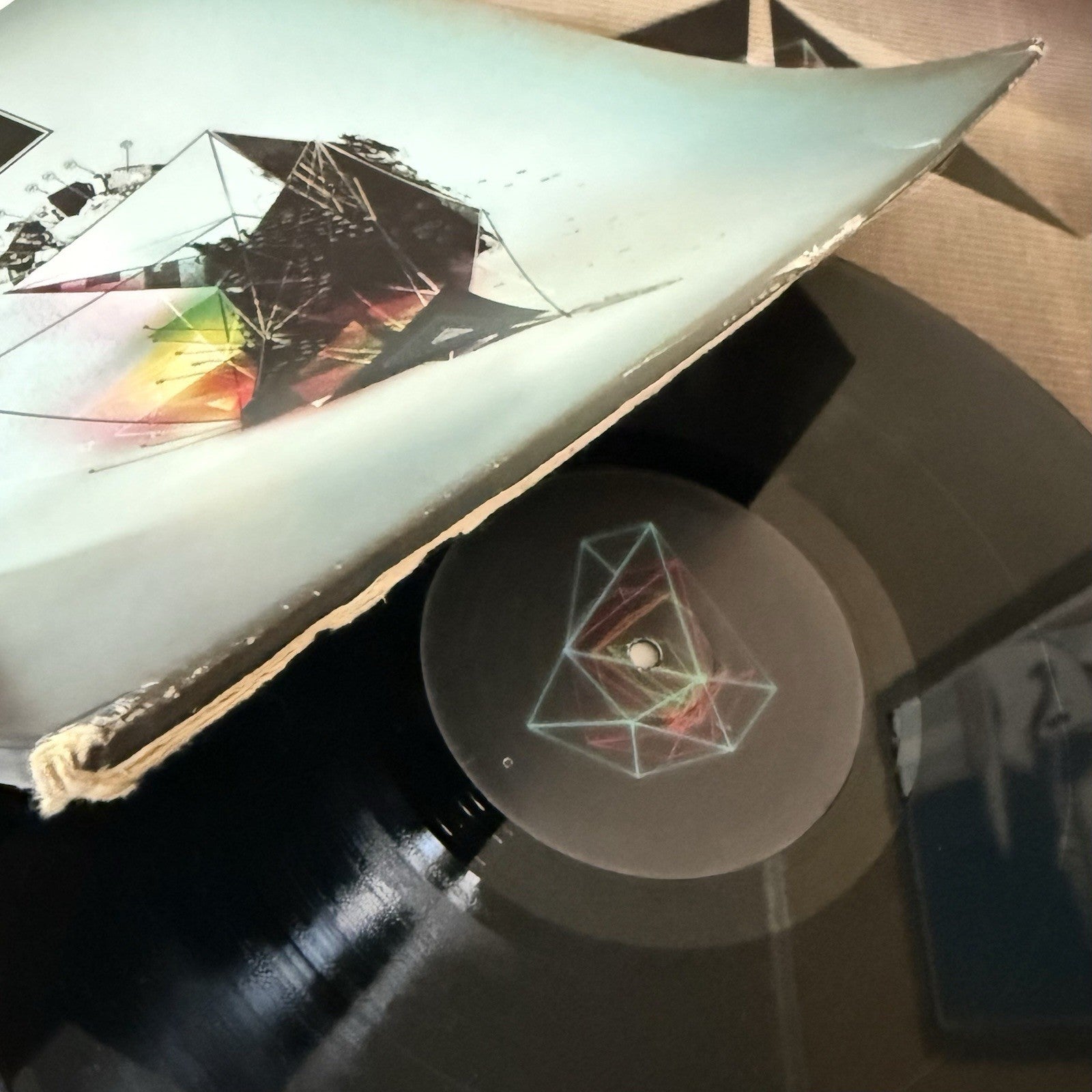 Jon Hopkins INSIDES Vinyl 2LP Record VG+