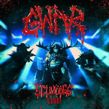 GWAR Scumdogs Live COLOR VINYL 2xLP RECORD New