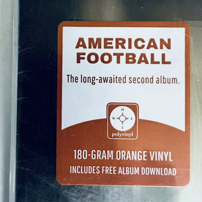 American Football LP2 Color Vinyl Record New MINT