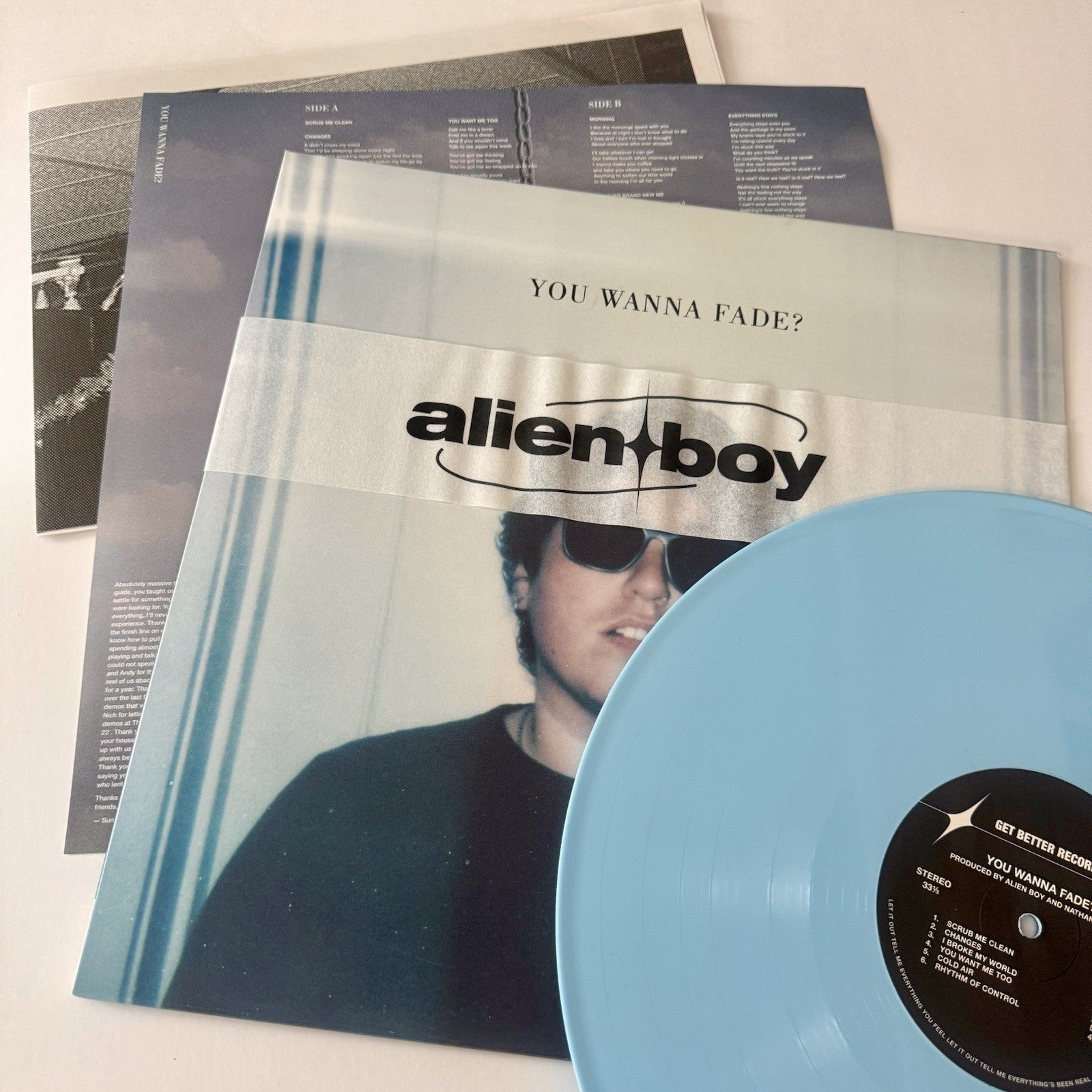 Alien Boy YOU WANNA FADE (2025) Color Vinyl Record NEW Alt Indie