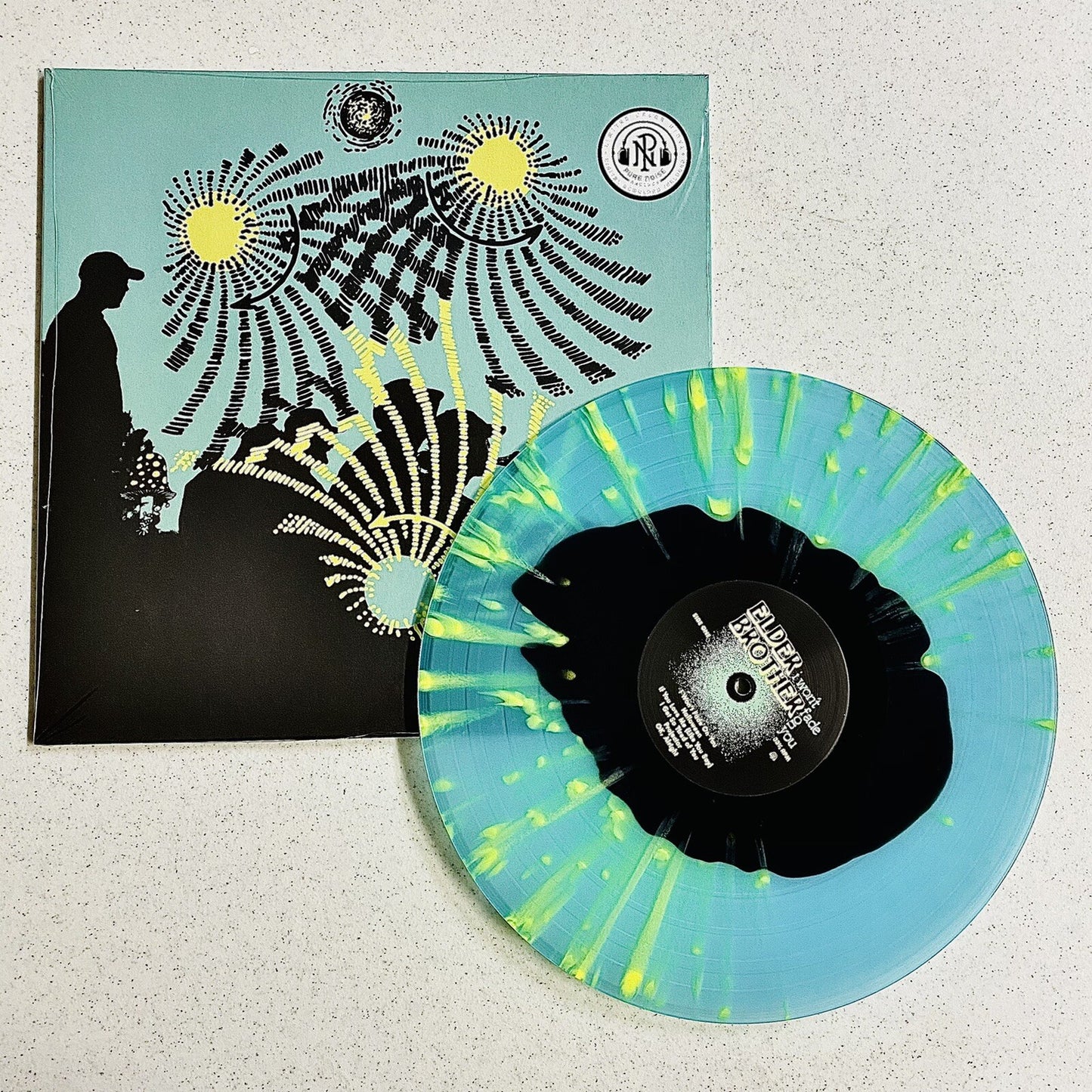 Elder Brother I Wont Fade On You Eletric Blue Yellow Black Twost Vinyl
