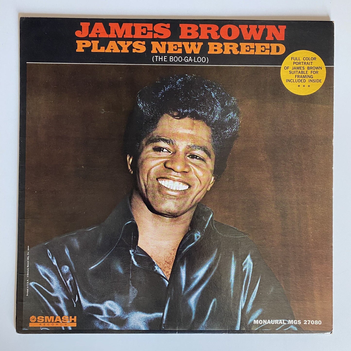 James Brown PLAYS NEW BREED Vinyl LP Record VG+