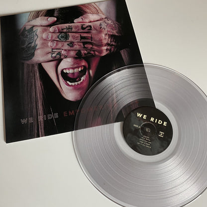 We Ride ‎EMPOWERING LIFE Clear Vinyl LP Record M/NM