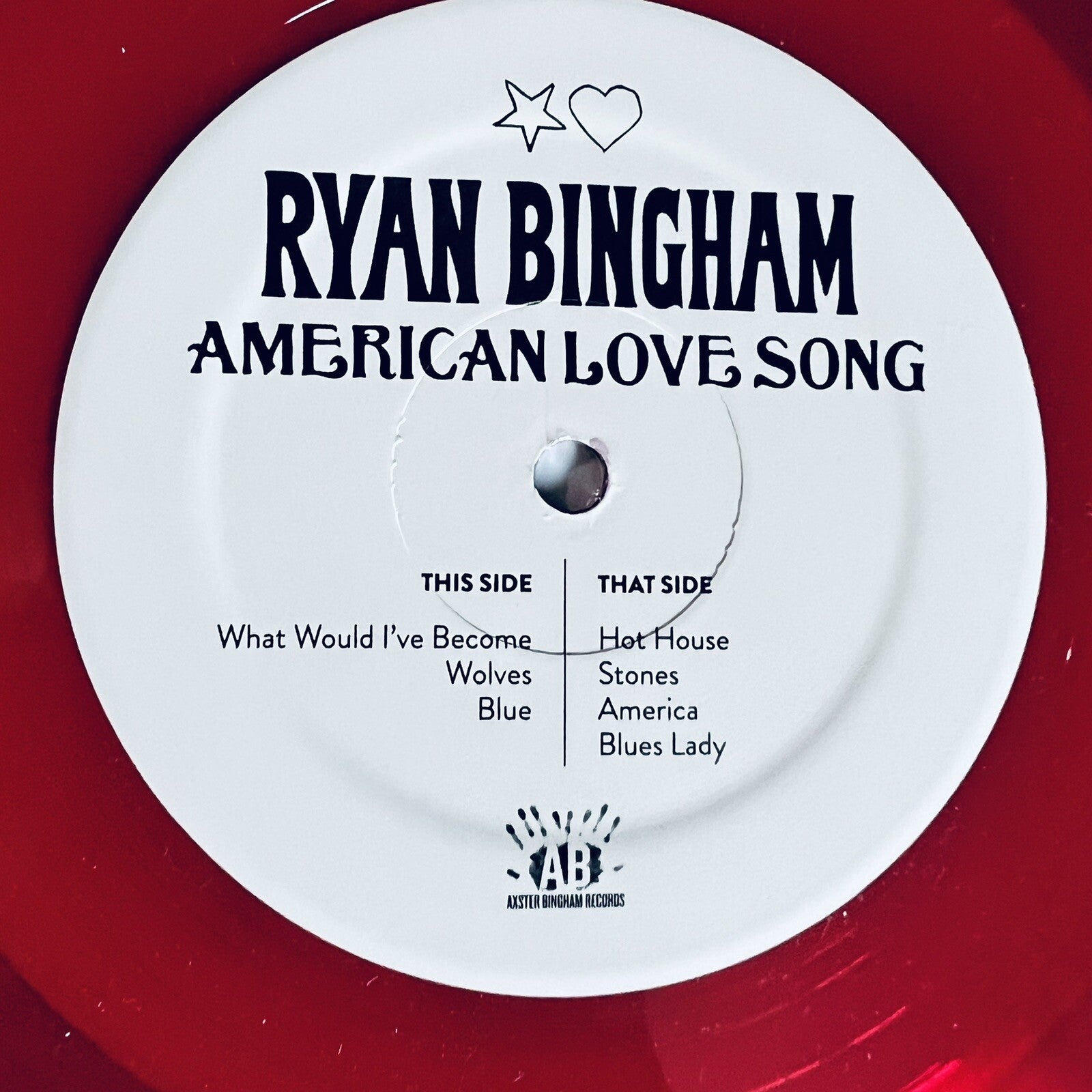 Ryan Bingham AMERICAN LOVE SONG Vinyl 2LP color Records NM