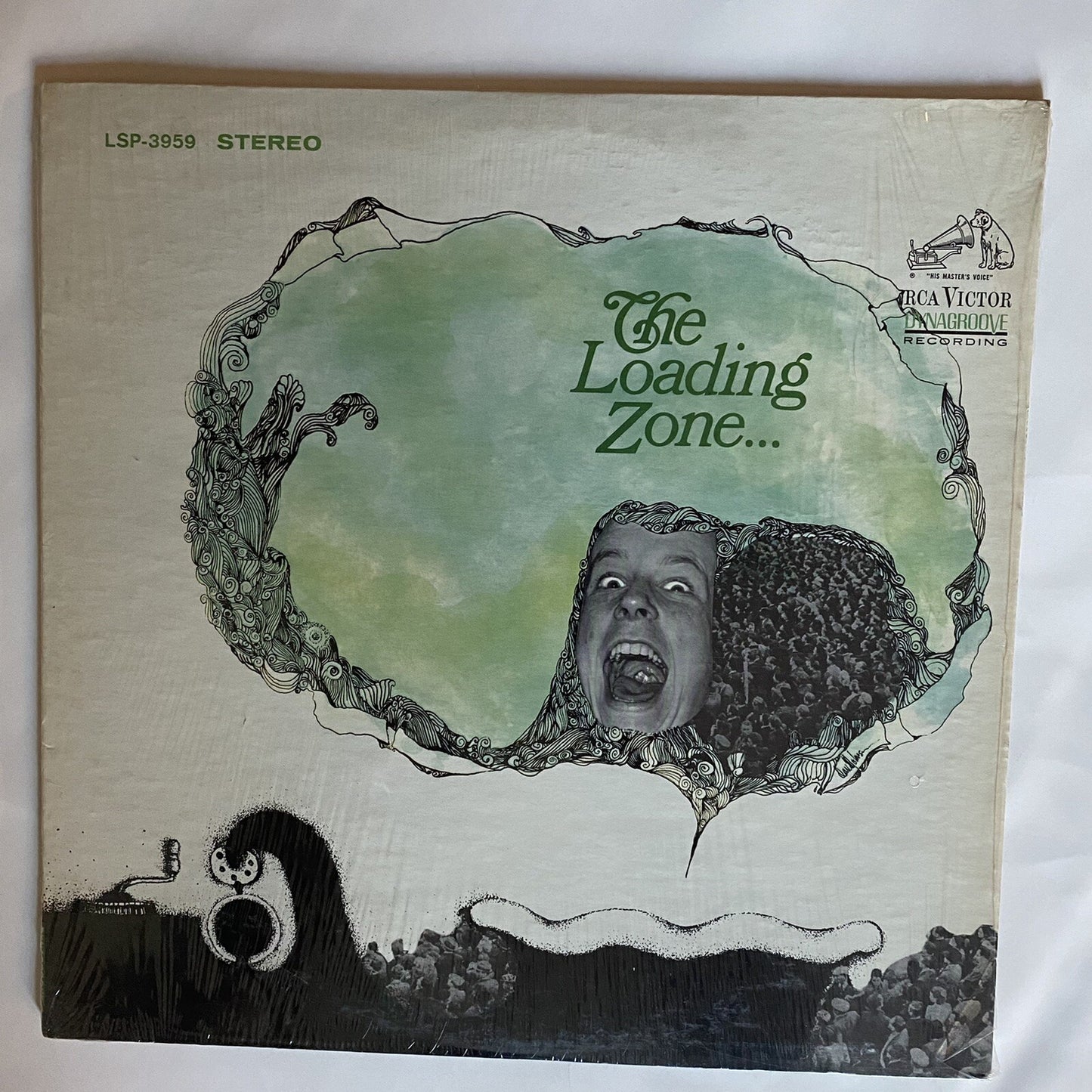 The Loading Zone THE LOADING ZONE Vinyl LP Record HOLLYWOOD PRESSING VG+