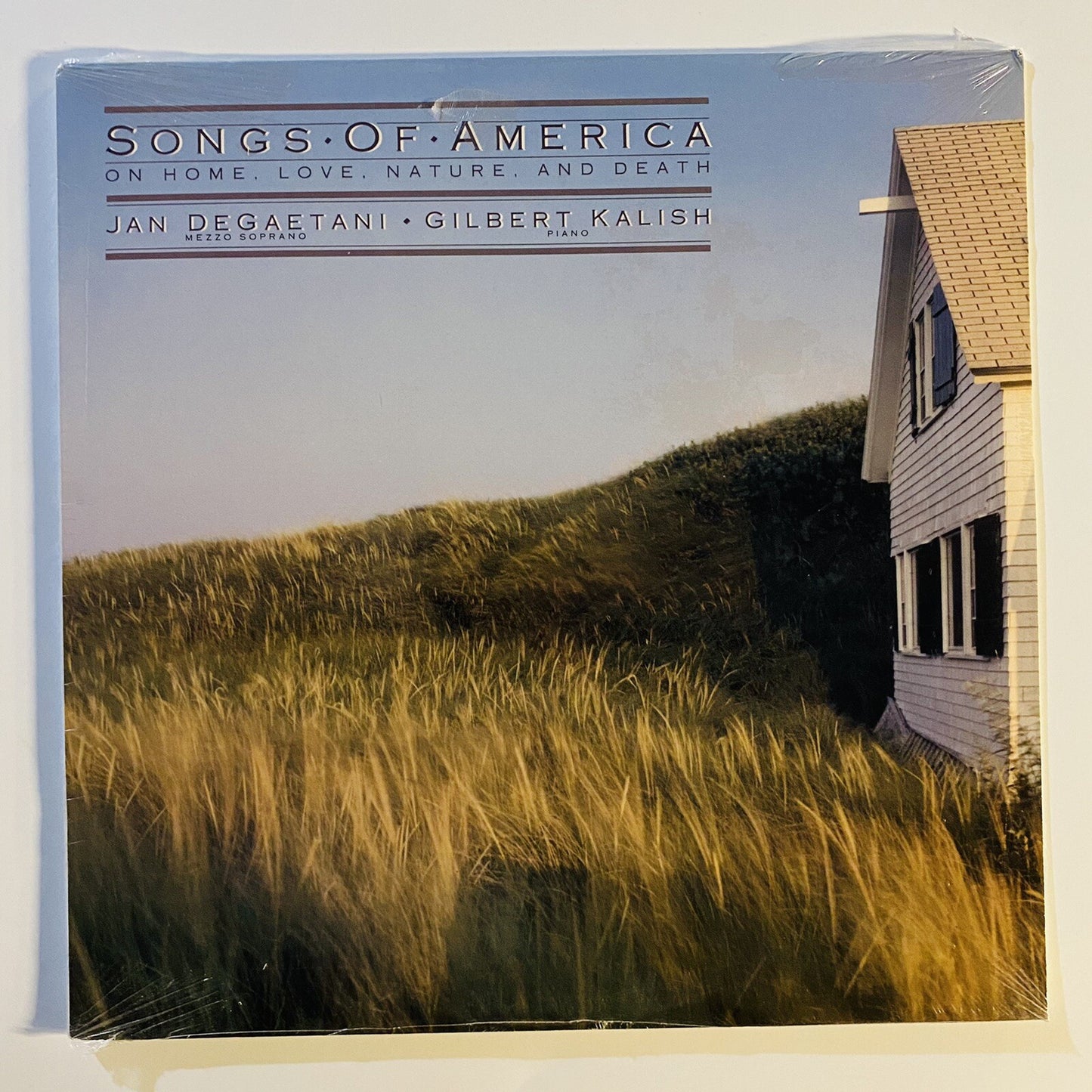 Jan Degaetani & Gilbert Kalish SONGS OF AMERICA New SEALED
