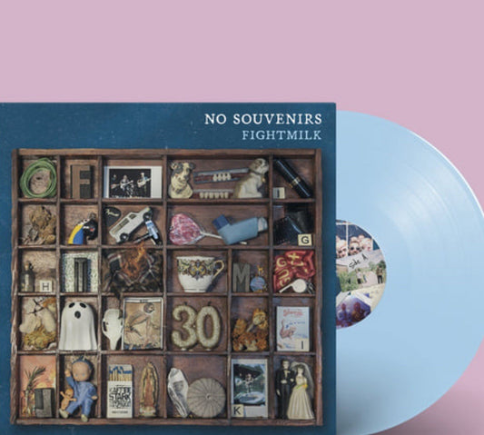 Fightmilk NO SOUVENIRS Vinyl LP Record COLOR (Pool Blue) NEW SEALED UK Import