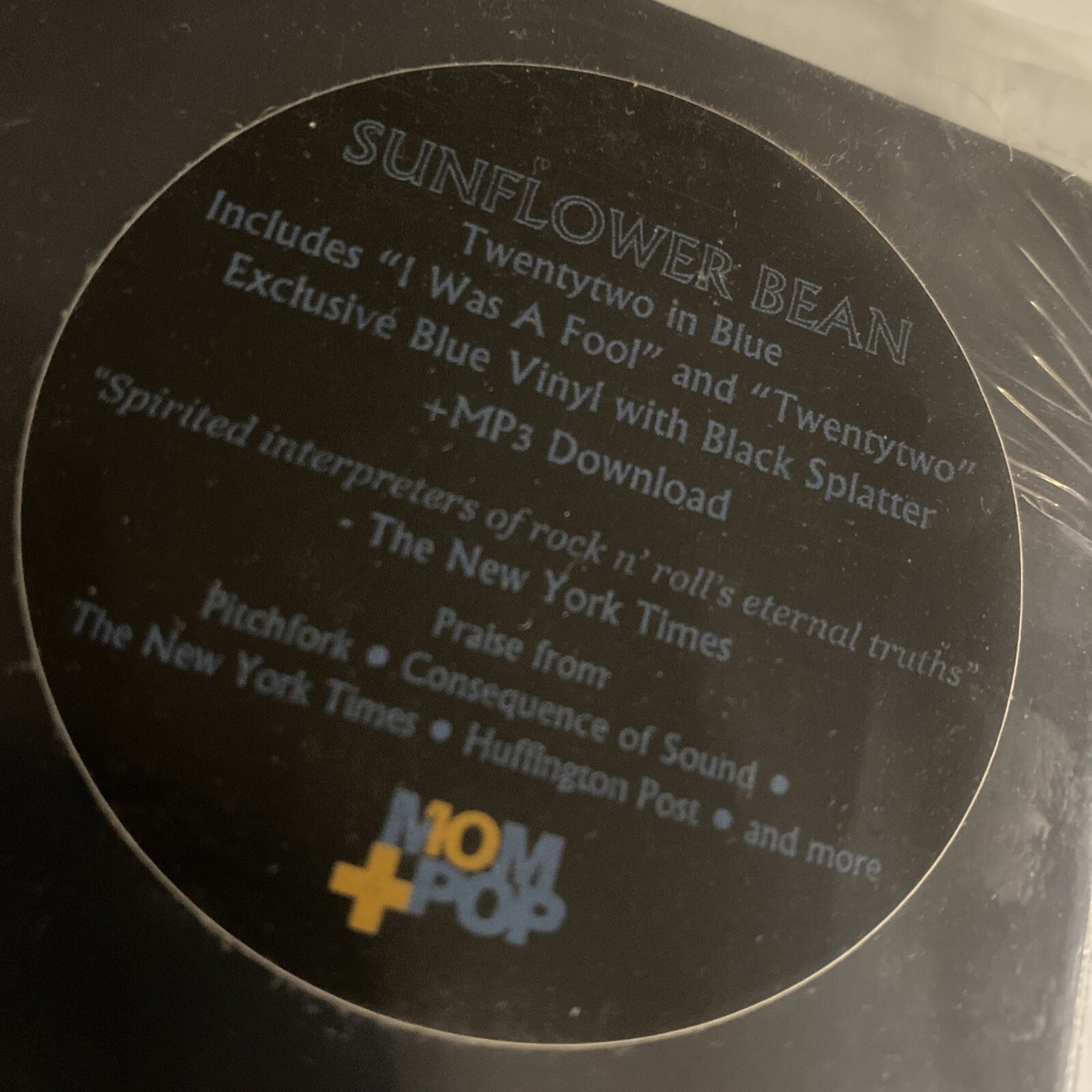 Sunflower Bean TWENTYTWO IN BLUE Color VInyl LP Record SEALED