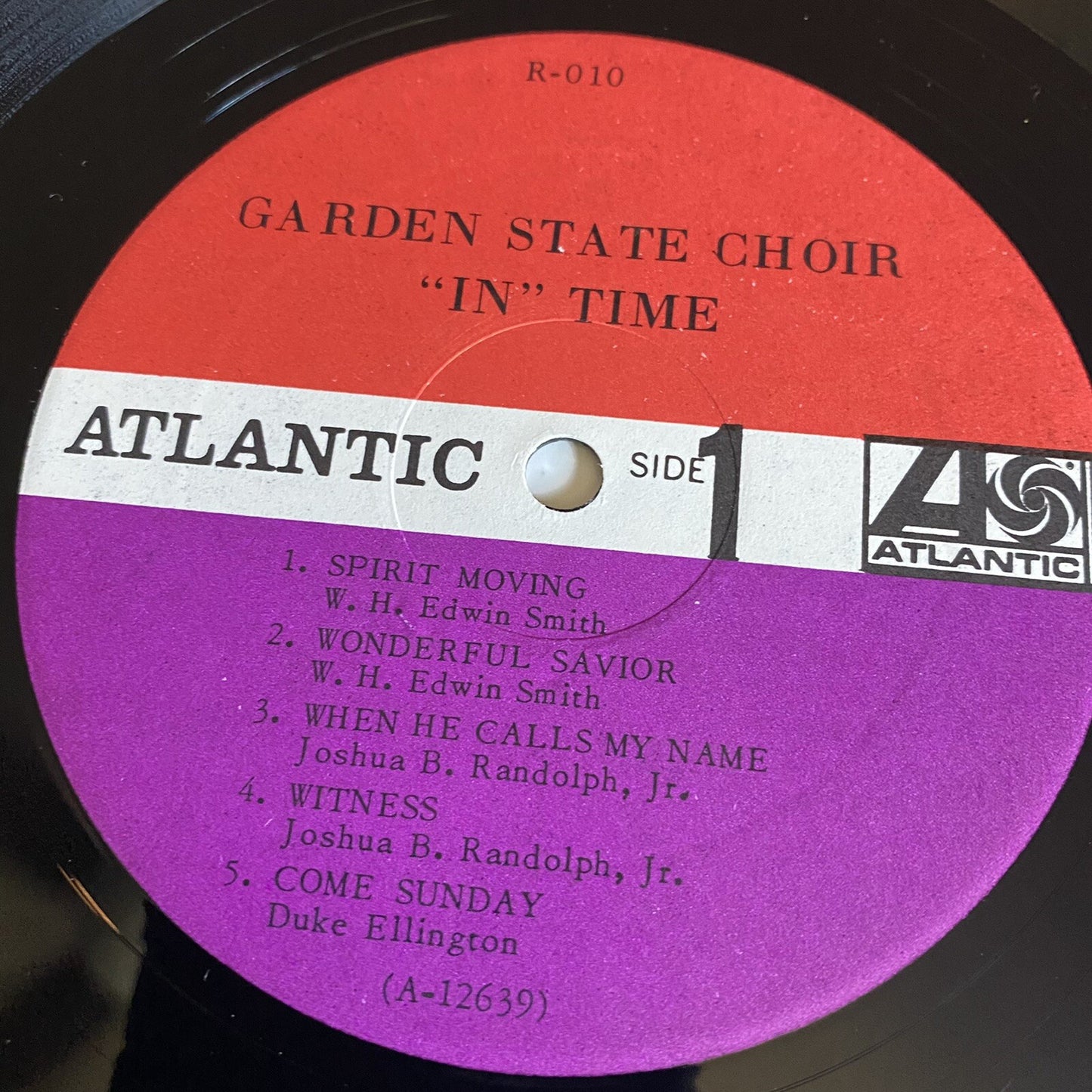 Garden State Choir IN TIME Vinyl LP Record MONO R-010 VG+/NM
