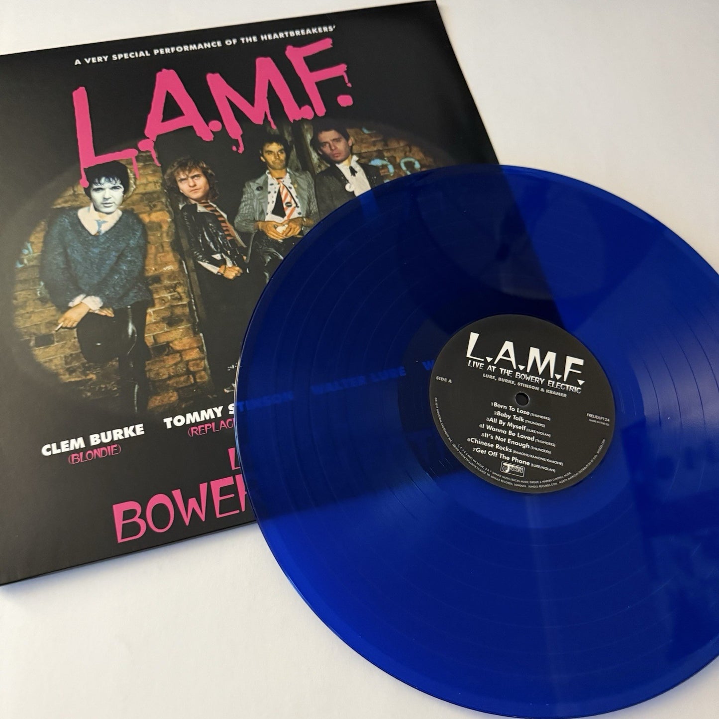 Tommy Stinson Heartbreakers LAMF LIVE AT THE BOWERY Color Vinyl LP Record NEW