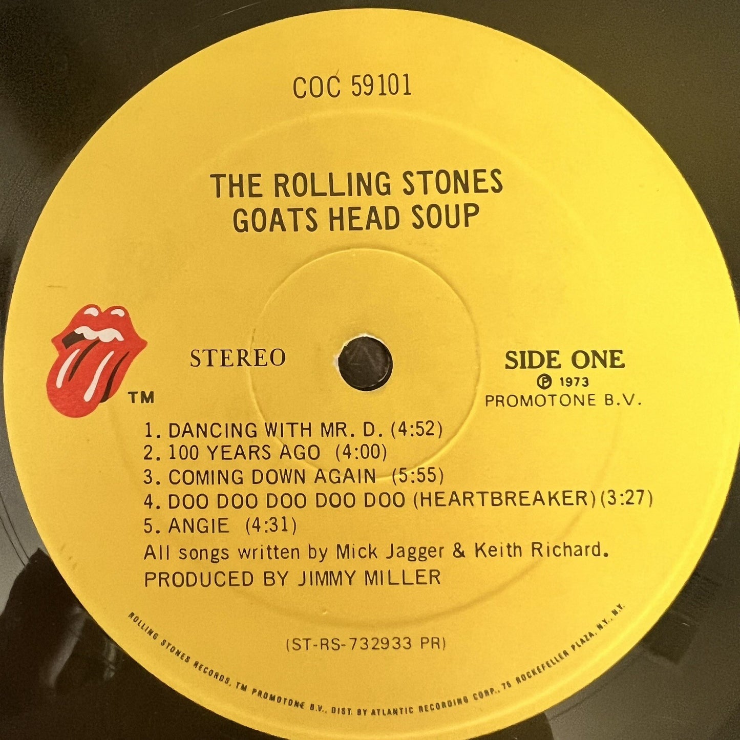 Rolling Stones GOATS * THROUGH THE PAST + BIG HITS Vinyl LP Record VG+ & VG