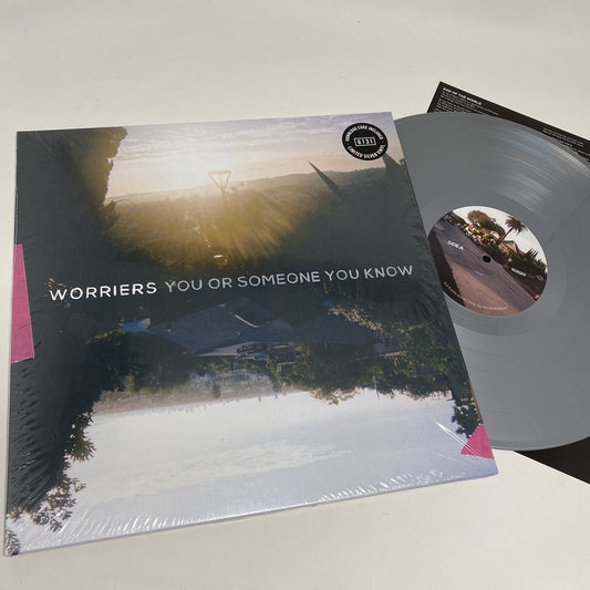 WORRIERS You or Someone You Know COLOR VINYL LP RECORD Silver Colored NEW
