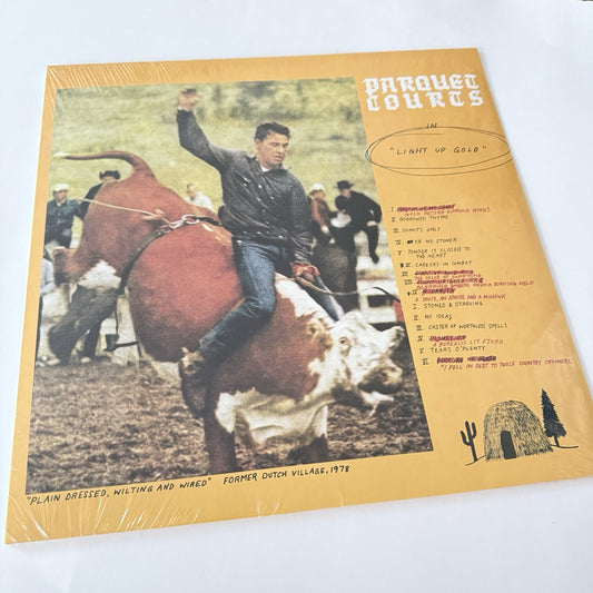 Parquet Courts LIGHT UP GOLD  Vinyl LP Record NEW Mint SEALED