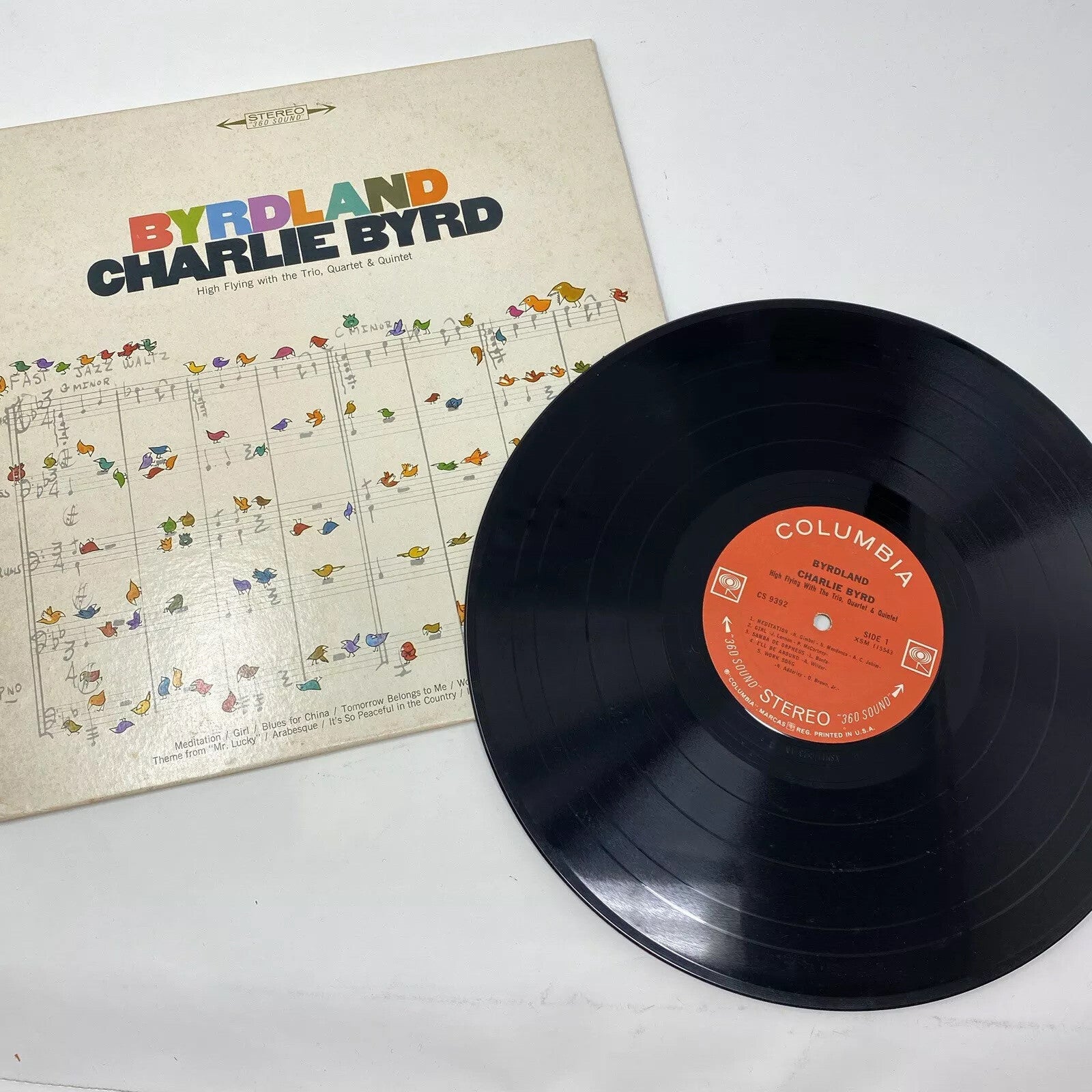 Charlie Byrd BYRDLAND Vinyl LP Record Jazz VG+