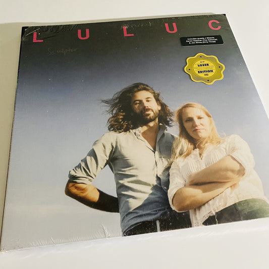 Luluc SCULPTOR (LOSER EDITION) New & Sealed Marbled Pink Colored Vinyl LP Record