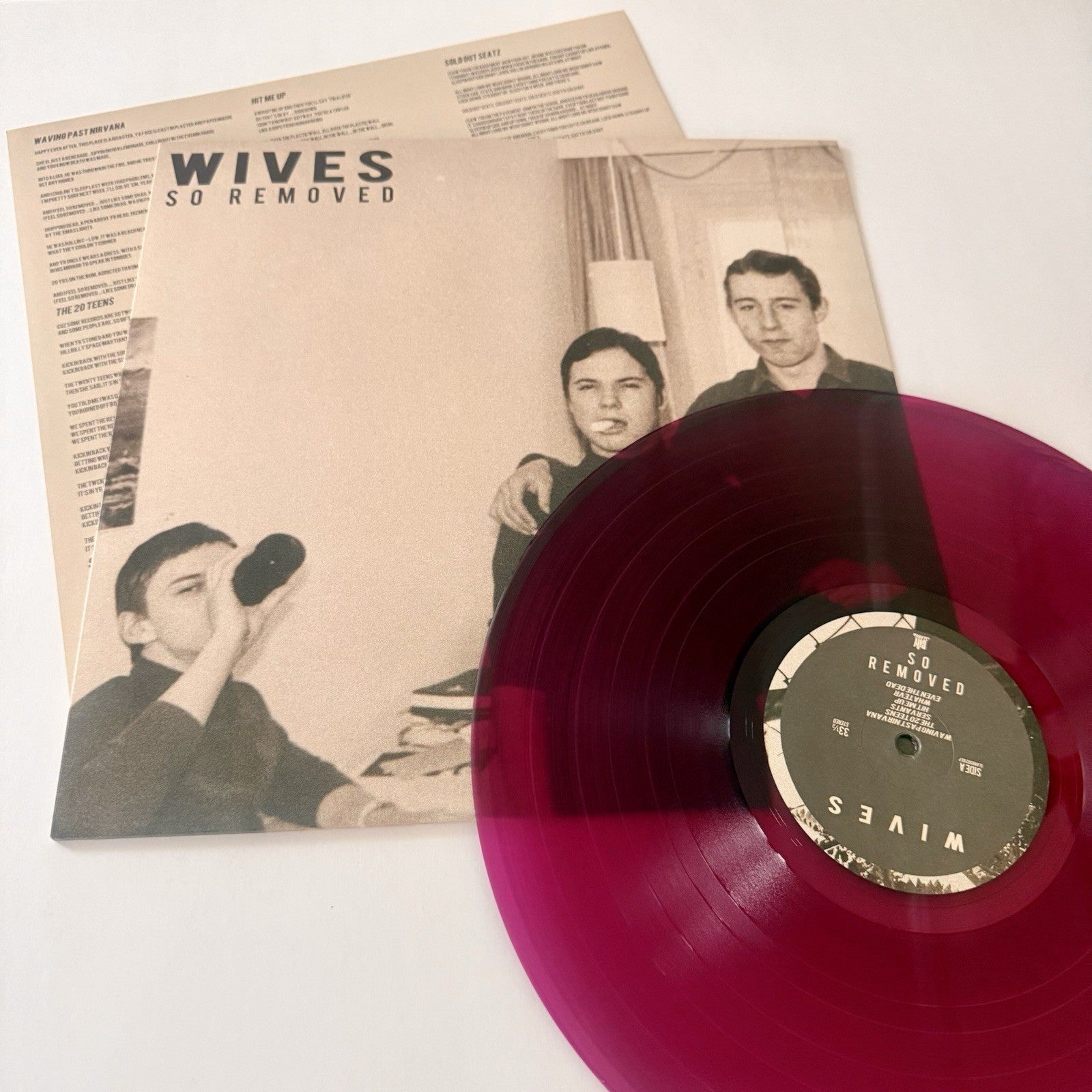 Wives SO REMOVED Color Vinyl LP Record NEW