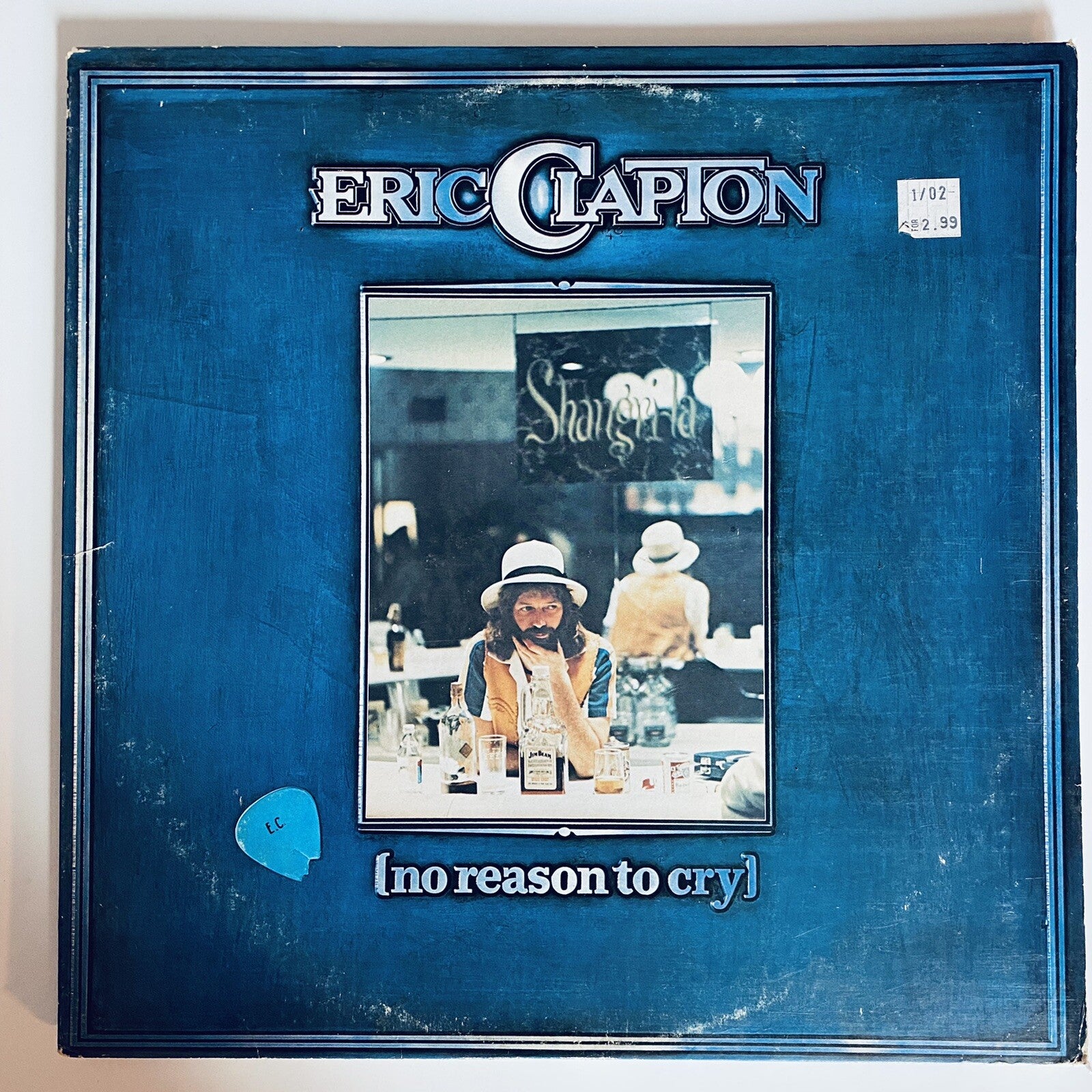 Eric Clapton NO REASON TO CRY Vinyl LP Record EXC/VG+