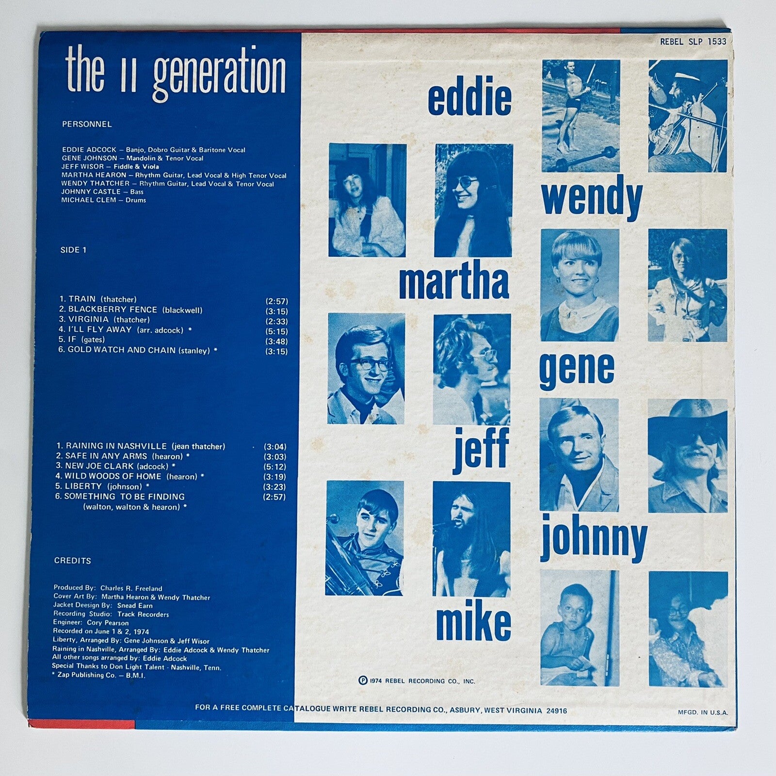 The II Generation HEAD CLEANER Vinyl LP Record 1974 Complete w/insert VG+