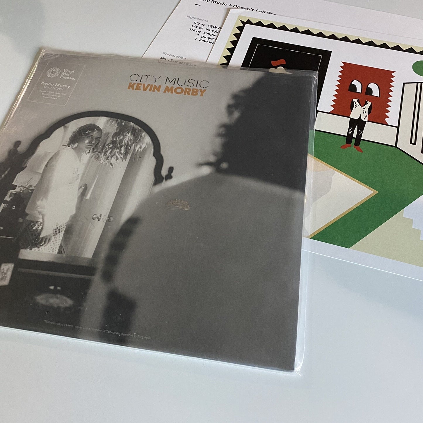 Kevin Morby CITY MUSIC (VMP Exclusive) Orange + White Vinyl LP Record SEALED
