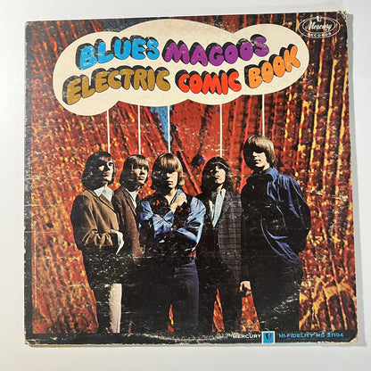 Electric Comic Book BLUES MAGOOS Vinyl LP Record MONO G+/VG