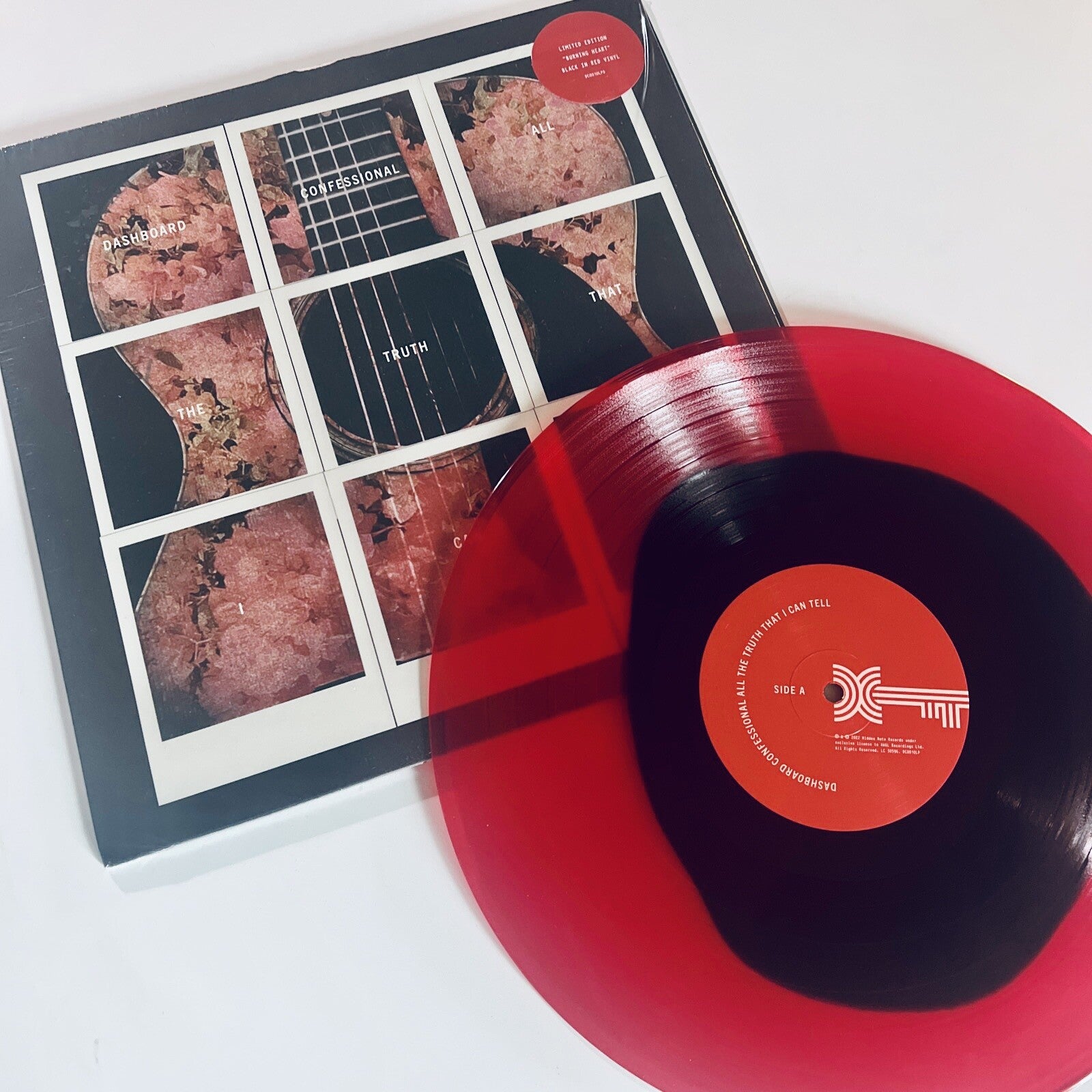 Dashboard Confessional ALL THE TRUTH THAT I CAN TELL Color Seam Split LP Record