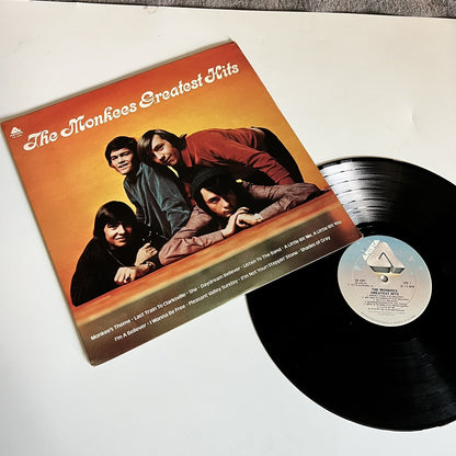 The Monkees GREATEST HITS Vinyl LP Record VG+