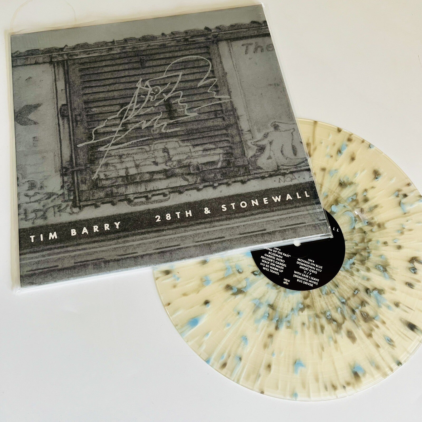 Tim Barry 28TH & STONEWALL Color Vinyl LP Record NM Unplayed