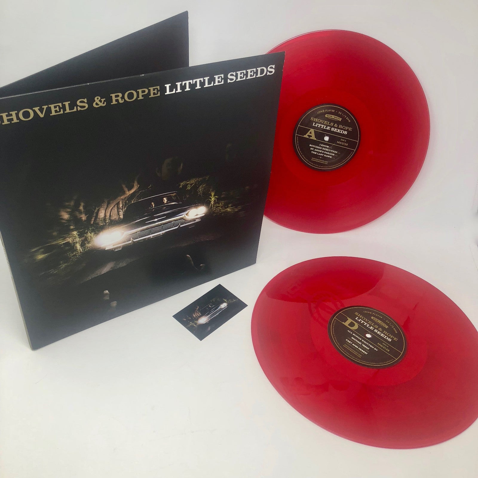 Shovels & Rope LITTLE SEEDS 180g Translucent Red Vinyl LP NEW