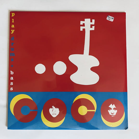 Coco PLAY DRUMS & BASS Vinyl LP Record NEW K Records SEALED