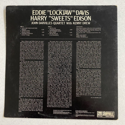 Eddie Lockjaw Davis &  Sweets Edison Vinyl LP Record JAZZ VG+