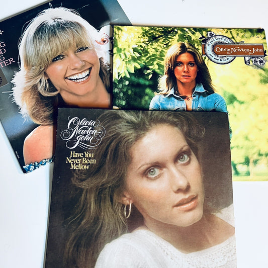 Olivia Newton John MAKING A GOOD THING+HAVE YOU NEVER BEEN+IF YOU LOVE ME Vinyl 