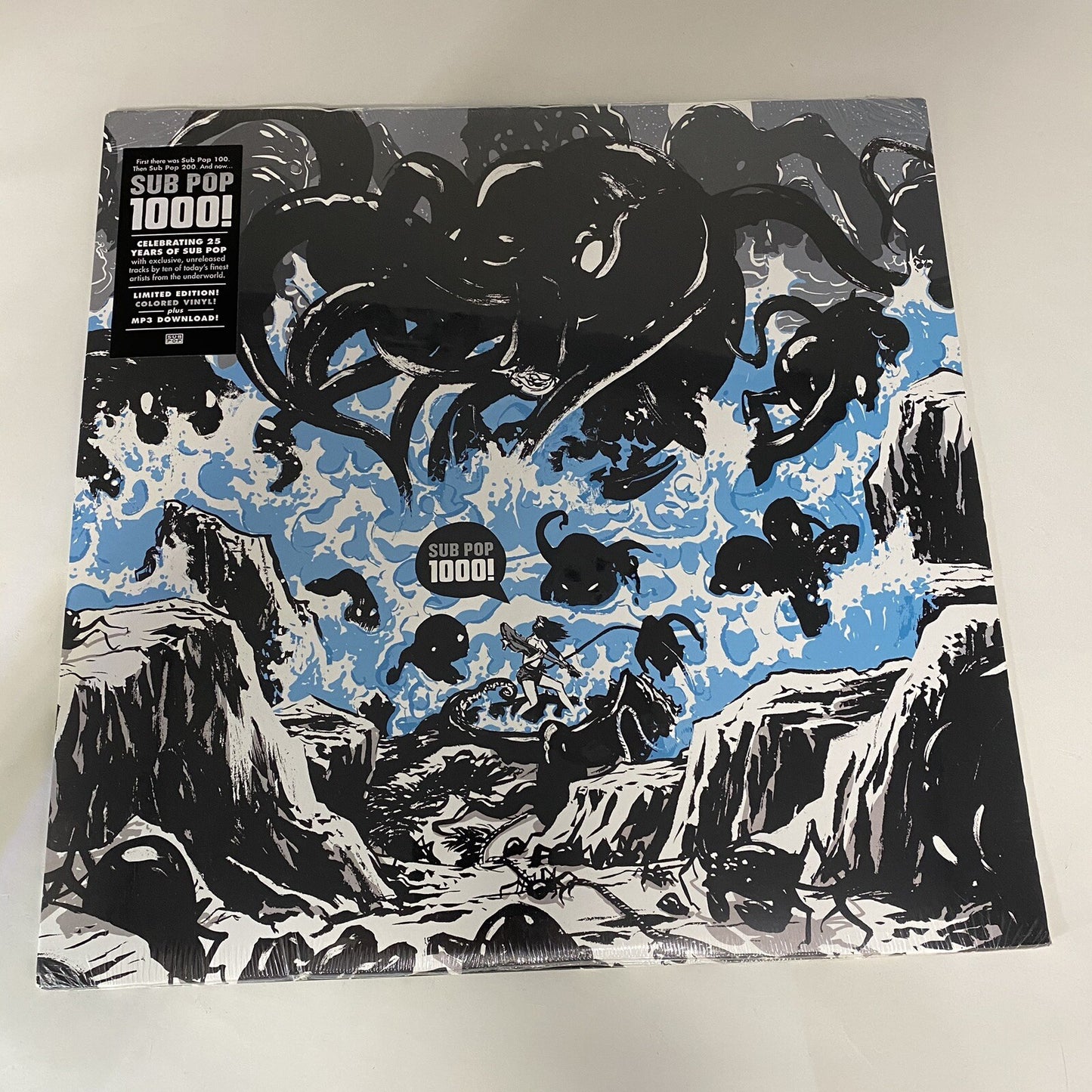 SUB POP 1000! Limited Blue Marble Vinyl LP Record 2013 SEALED NM