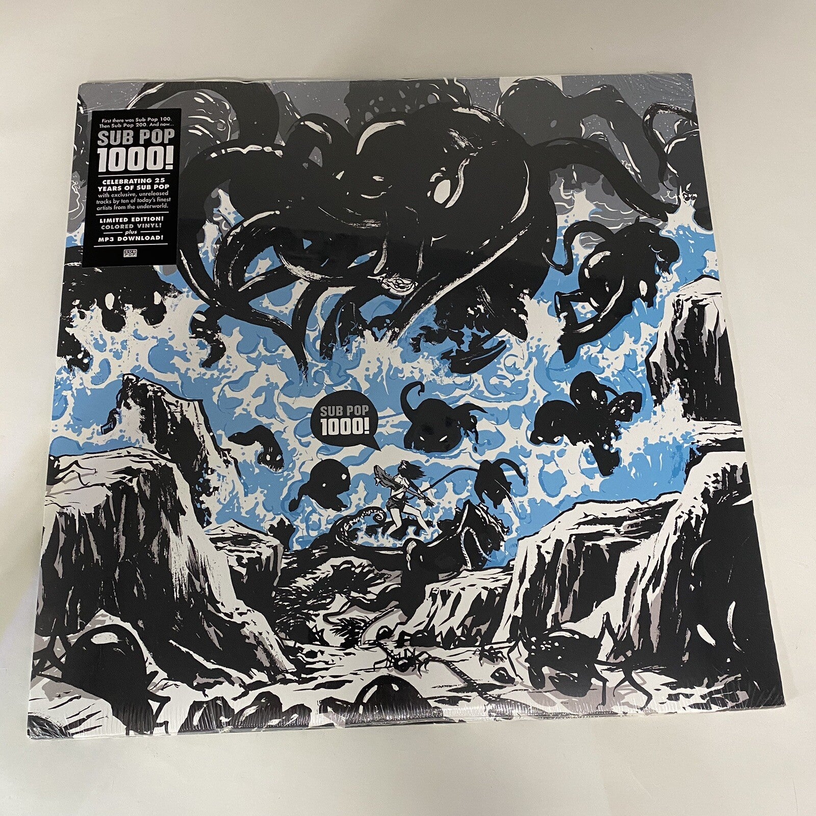SUB POP 1000! Limited Blue Marble Vinyl LP Record 2013 SEALED NM