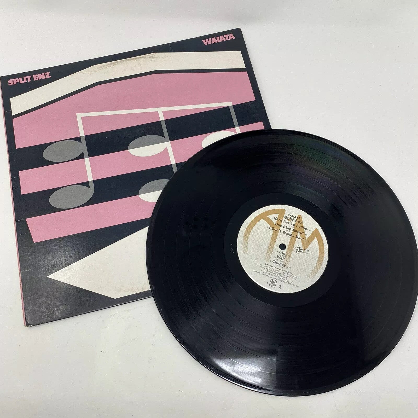 Split Enz WAIATA Vinyl LP Record SP-4848 1981 VG+