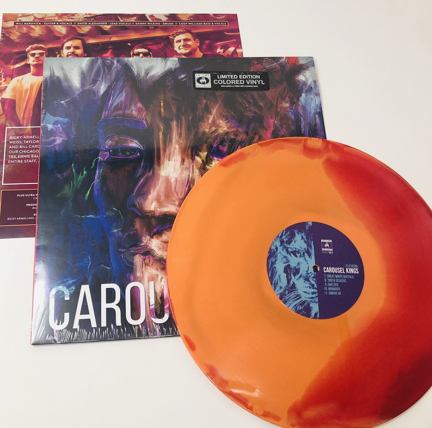Carousel Kings PLUS ULTRA Color Vinyl LP Record NEW Sealed