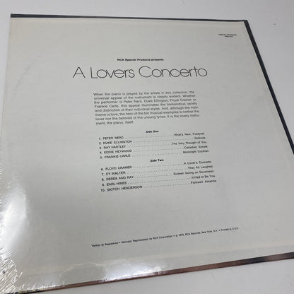 A LOVERS CONCERTO Collectors Edition SEALED Vinyl LP 1972 Sexy Piano Of Love