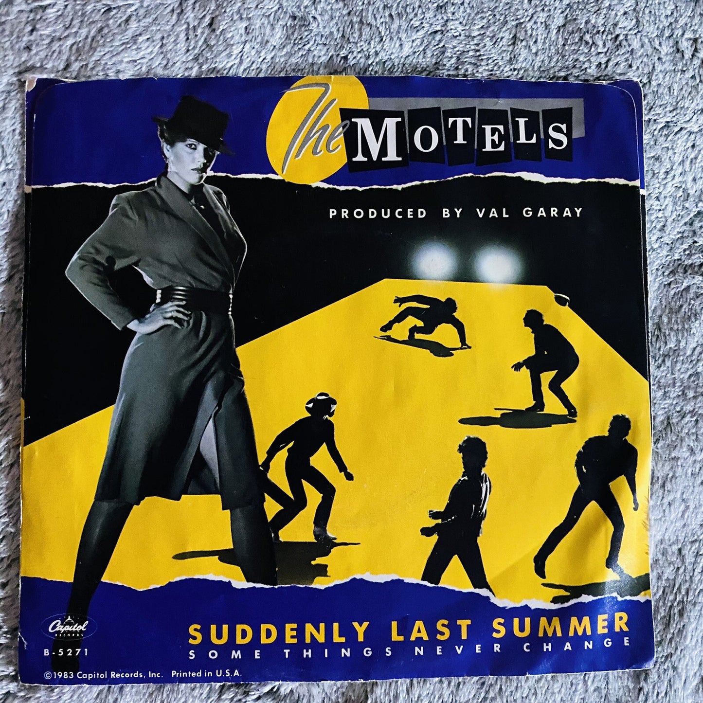 THE MOTELS Suddenly Last Summer b/w Some Things Never Change 7" Vinyl 45 VG+/NM