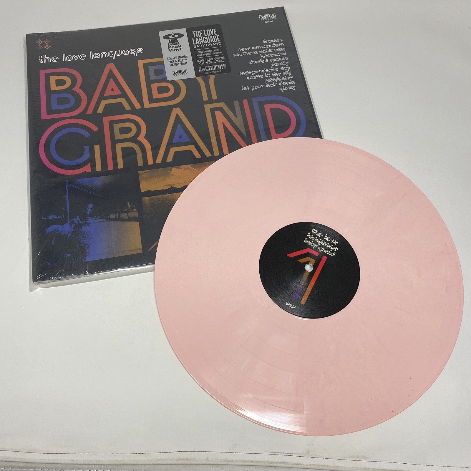 Baby Grand THE LOVE LANGUAGE Vinyl LP Record NEW BUT OPEN