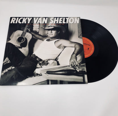 Ricky Van Shelton WILD EYED DREAM Vinyl LP Record VG+ 1987