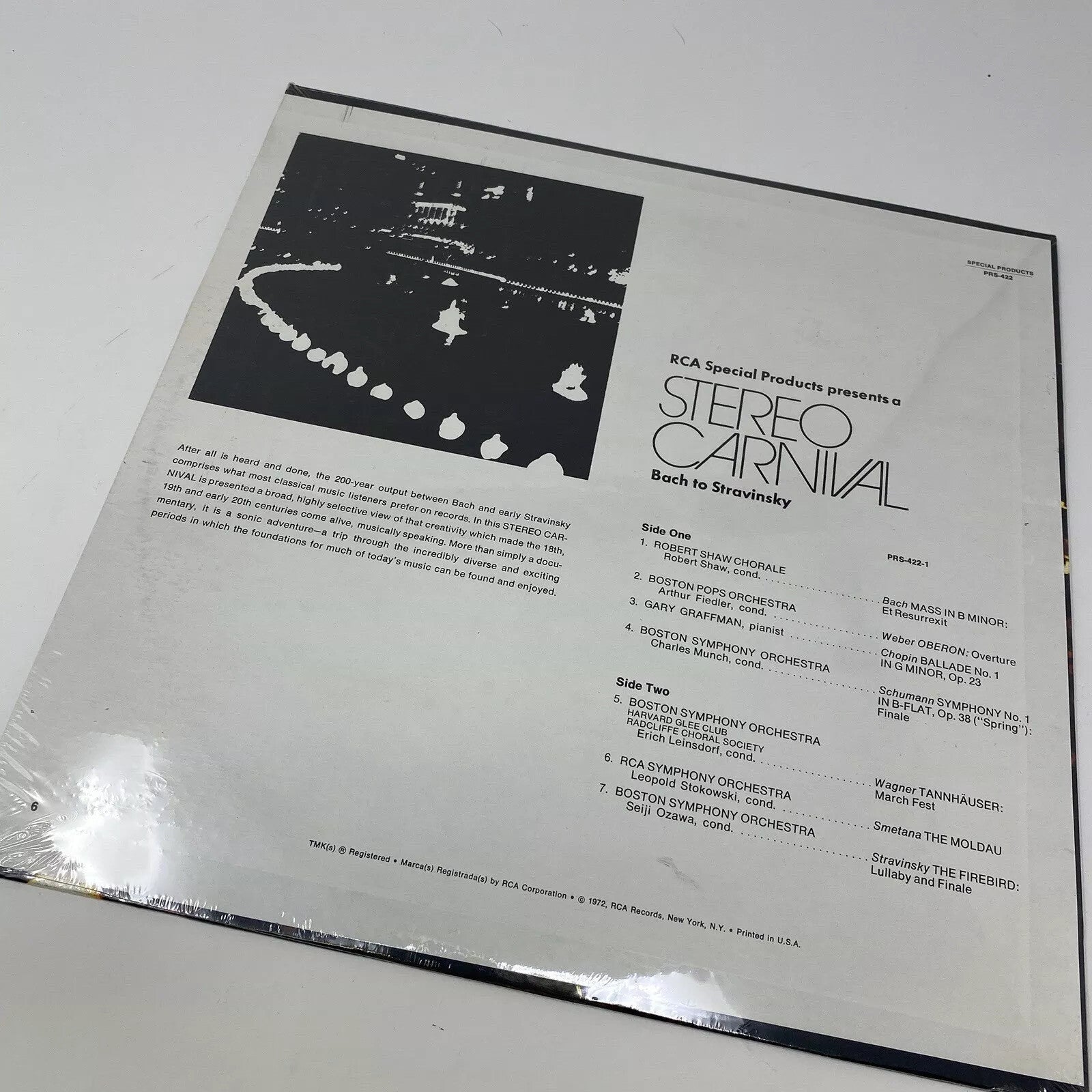 STEREO CARNIVAL Collectors Edition SEALED Vinyl LP 1972 Sonic Orchest Adventure