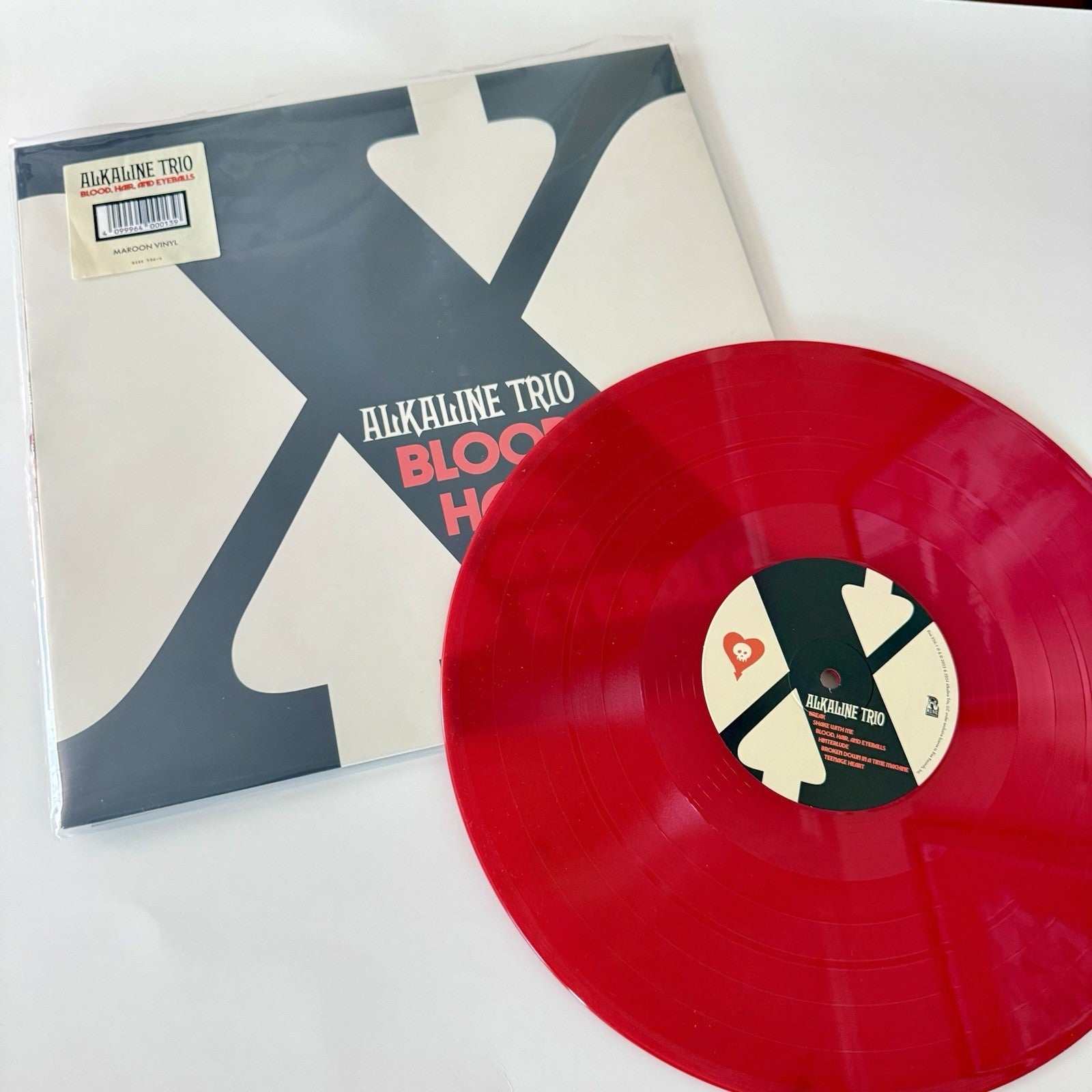Alkaline Trio BLOOD HAIR & EYEBALLS Color Vinyl LP Record NEW