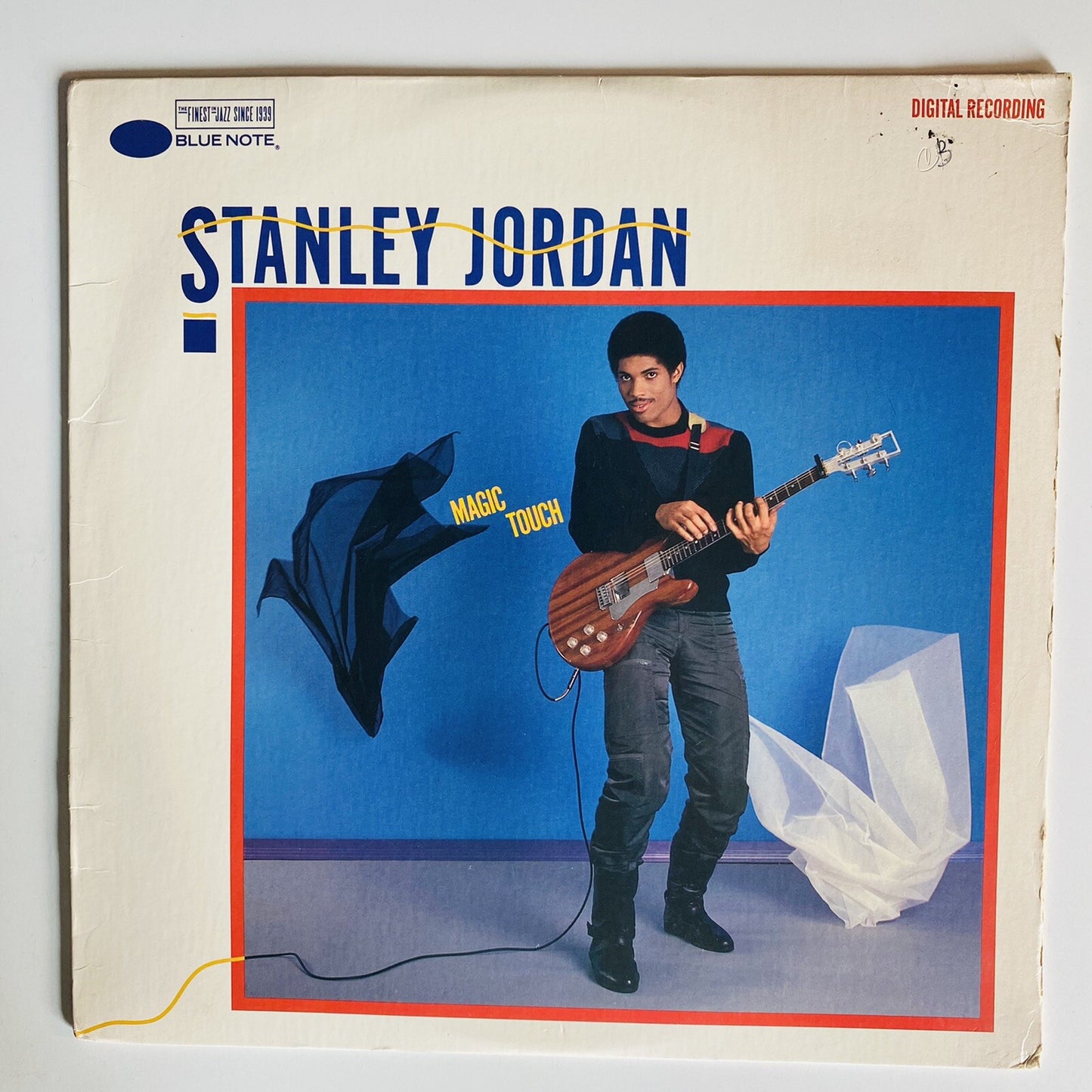 Stanley Jordan MAGIC TOUCH Vinyl LP Record VG+