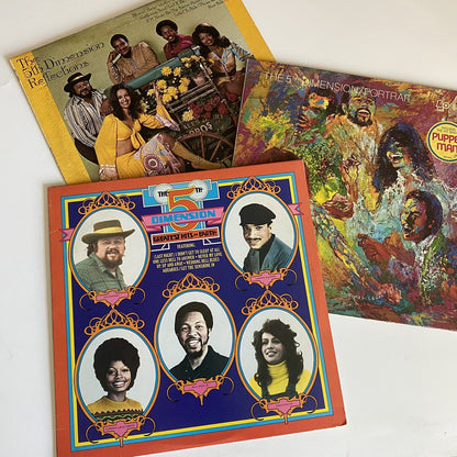 The 5th Dimension PORTRAIT + GREATEST HITS + REFLECTIONS Vinyl LP Record VG+/VG