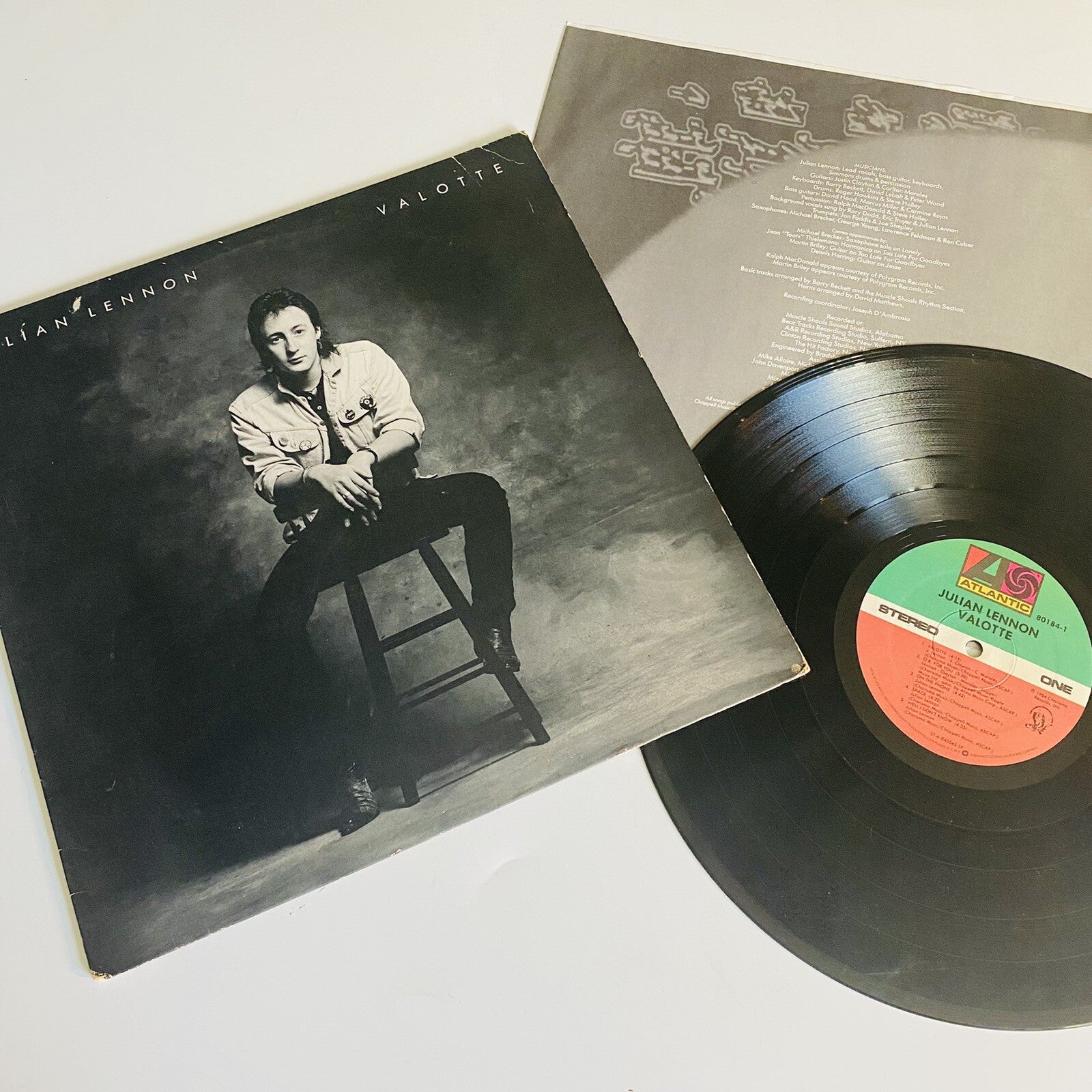 Julian Lennon VALOTTE Vinyl Lp Record VG/VG+