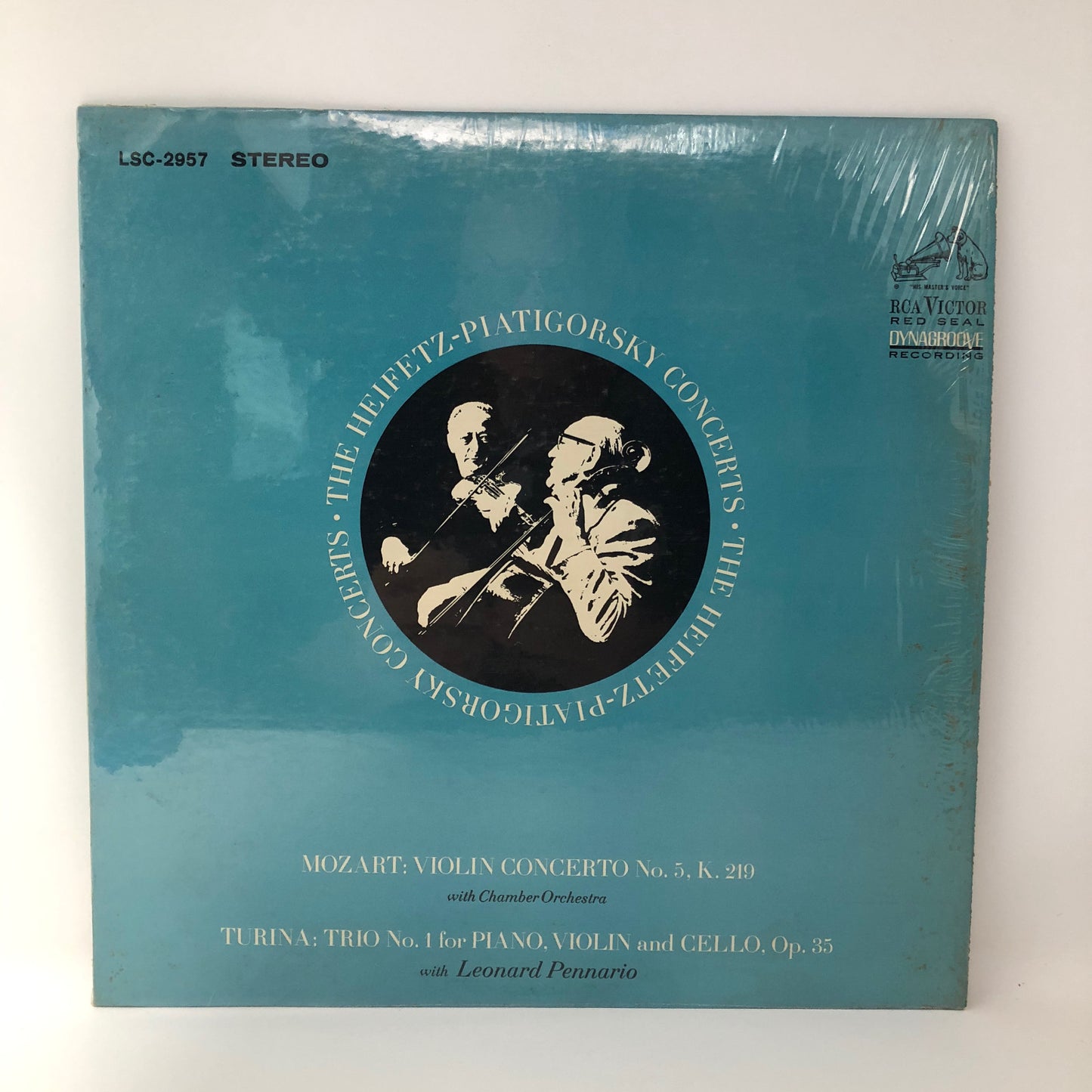 Mozart, Turina, Heifetz, Leonard Pennario—The Heifetz–Piatig Concerts