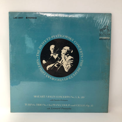 Mozart, Turina, Heifetz, Leonard Pennario—The Heifetz–Piatig Concerts